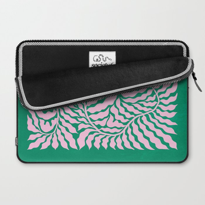 Sage & Chantilly Fern: Ferns 01 Laptop Sleeve Gallery Image 2