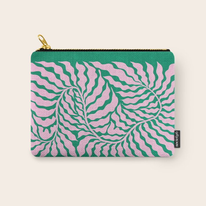 Sage & Chantilly Fern: Ferns 01 Carry All Pouch Gallery Image 1