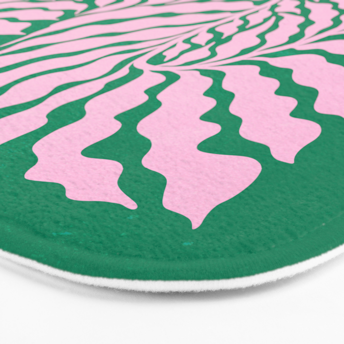 Sage & Chantilly Fern: Ferns 01 Bath Mat Gallery Image 3