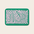 Sage & Chantilly Fern: Ferns 01 Bath Mat Gallery Image 1