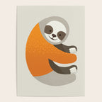 Whimsy Sloth Poster Gallery Image 4