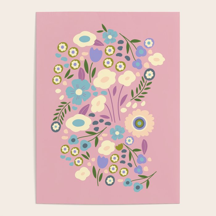 Whimsy Floral  Poster Gallery Image 1
