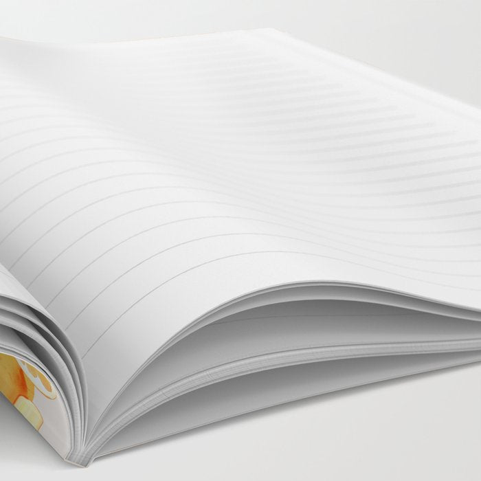 sliced oranges spring watercolor Notebook Gallery Image 2