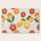 sliced oranges spring watercolor Cutting Board Gallery Image 1