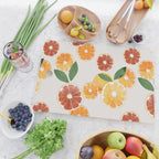 sliced oranges spring watercolor Cutting Board Gallery Image 2
