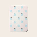 Coffee mug drink cartoon doodle pattern Bath Mat Gallery Image 1
