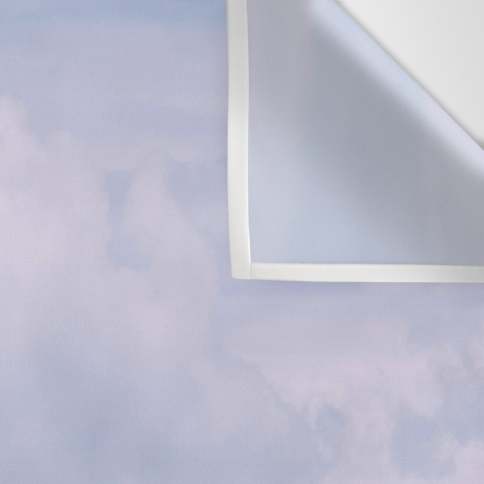 Lilac Sea - Ocean Landscape, Nature Photography Wall Tapestry Gallery Image 3