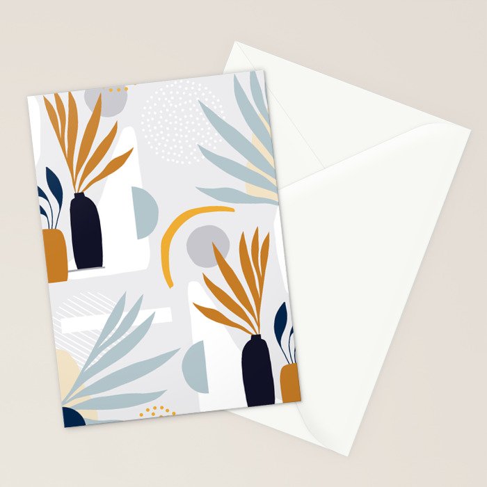 The Shapes of Nature - Pattern 2 Stationery Card Gallery Image 2