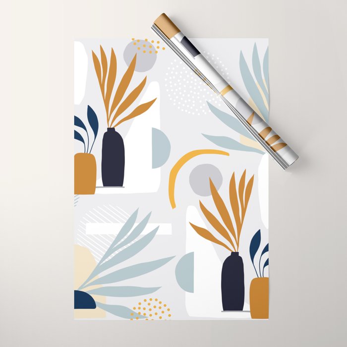 The Shapes of Nature - Pattern 2 Wrapping Paper Gallery Image 1