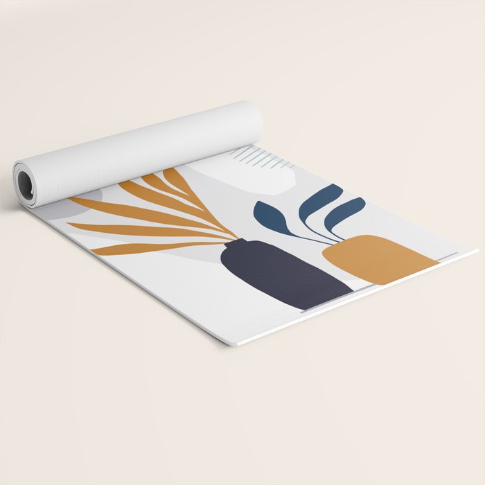 The Shapes of Nature - Pattern 2 Yoga Mat Gallery Image 2