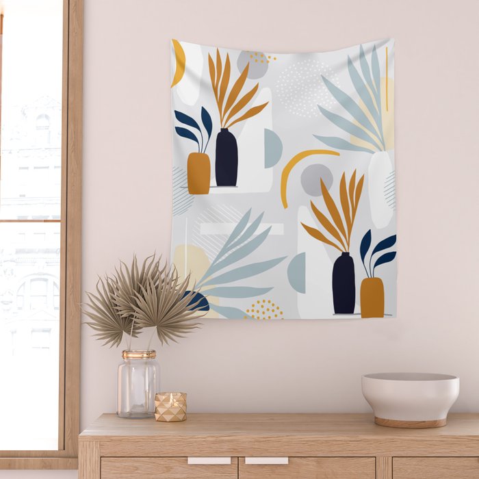 The Shapes of Nature - Pattern 2 Wall Tapestry Gallery Image 2