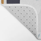 The Shapes of Nature - Pattern 2 Bath Mat Gallery Image 2