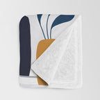 The Shapes of Nature - Pattern 2 Throw Blanket Gallery Image 3