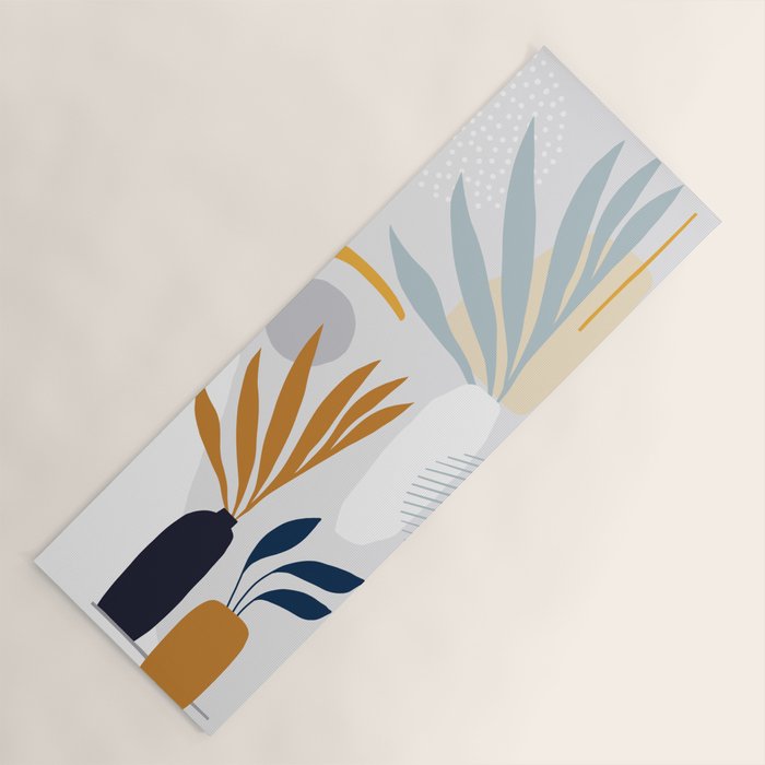 The Shapes of Nature - Pattern 2 Yoga Mat Gallery Image 1