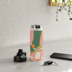 Rainbow walk: pink Water Bottle Gallery Image 4