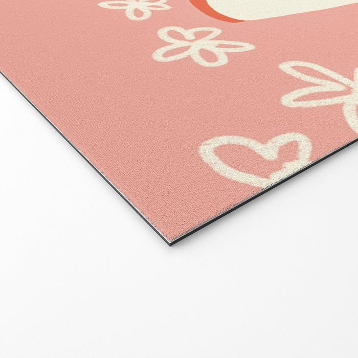 Rainbow walk: pink Welcome Mat Gallery Image 2
