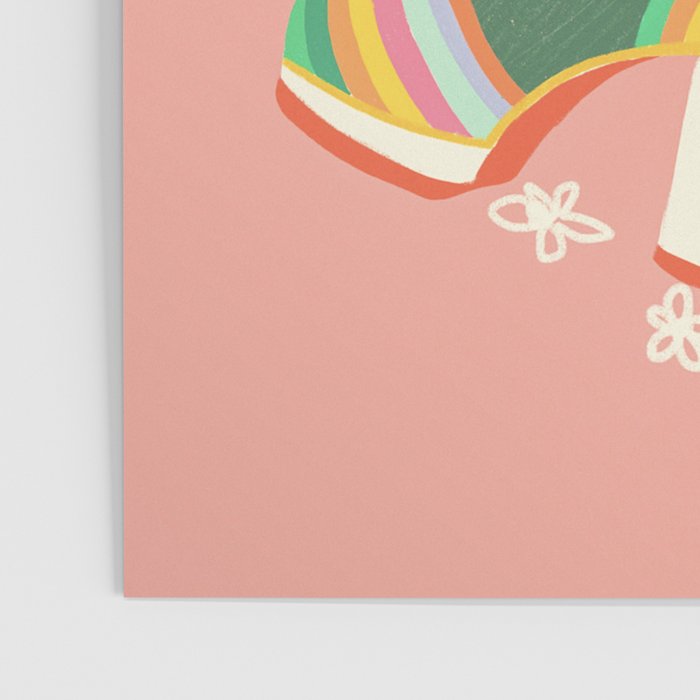 Rainbow walk: pink Poster Gallery Image 3