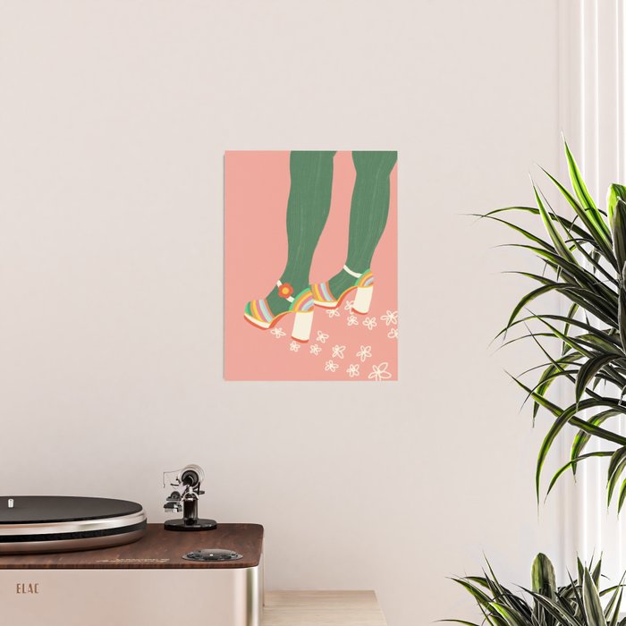 Rainbow walk: pink Poster Gallery Image 2