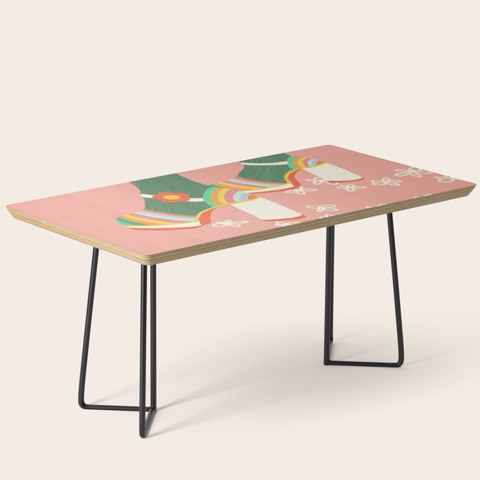 Rainbow walk: pink Coffee Table Gallery Image 1