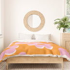 Groovy Daisy || Retro Flower Vibrant Print 60s 70s Duvet Cover Gallery Image 3
