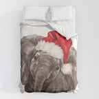 Christmas Baby Elephant Duvet Cover Gallery Image 6