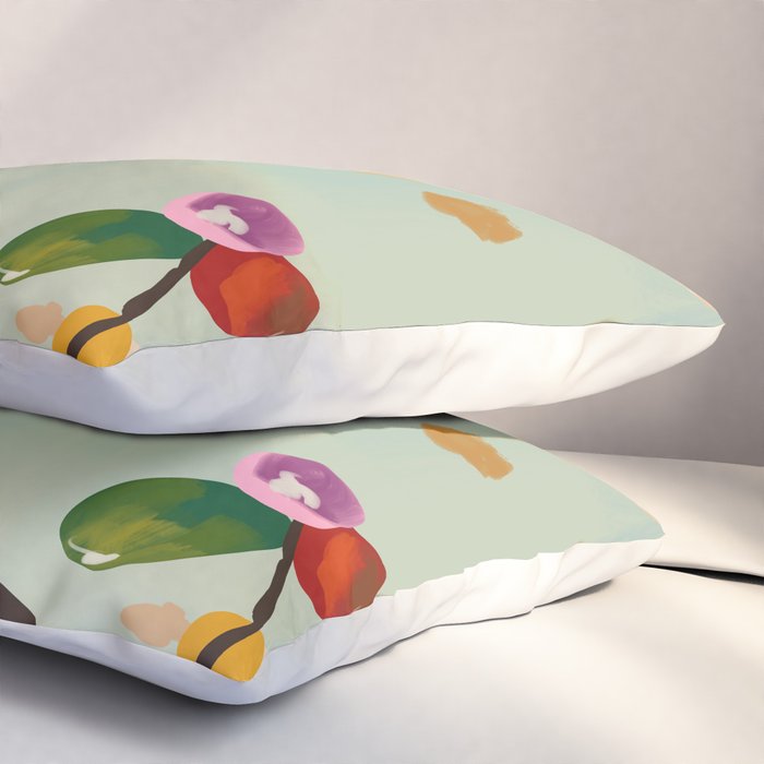 Cherry Fruit Branch II Pillow Sham Gallery Image 3