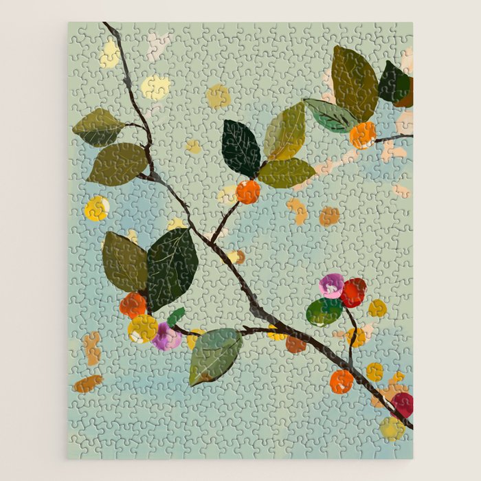Cherry Fruit Branch II Jigsaw Puzzle Gallery Image 1