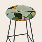 Cherry Fruit Branch II Stool Gallery Image 2