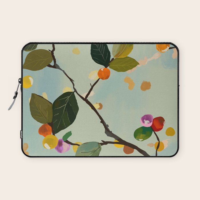 Cherry Fruit Branch II Laptop Sleeve Gallery Image 1
