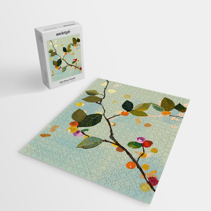 Cherry Fruit Branch II Jigsaw Puzzle Gallery Image 2