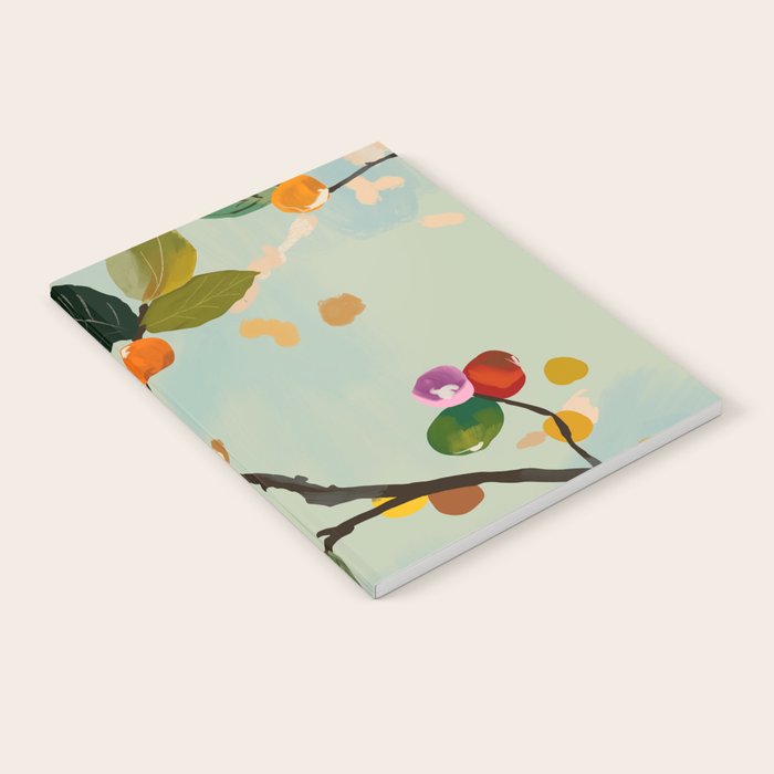 Cherry Fruit Branch II Notebook Gallery Image 2
