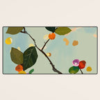 Cherry Fruit Branch II Desk Mat Gallery Image 3