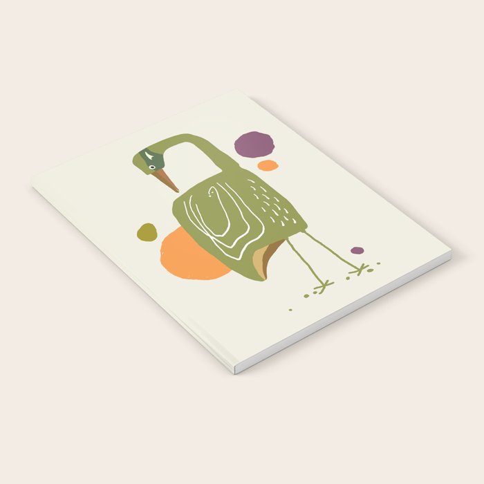 Quirky Brolga Notebook Gallery Image 2