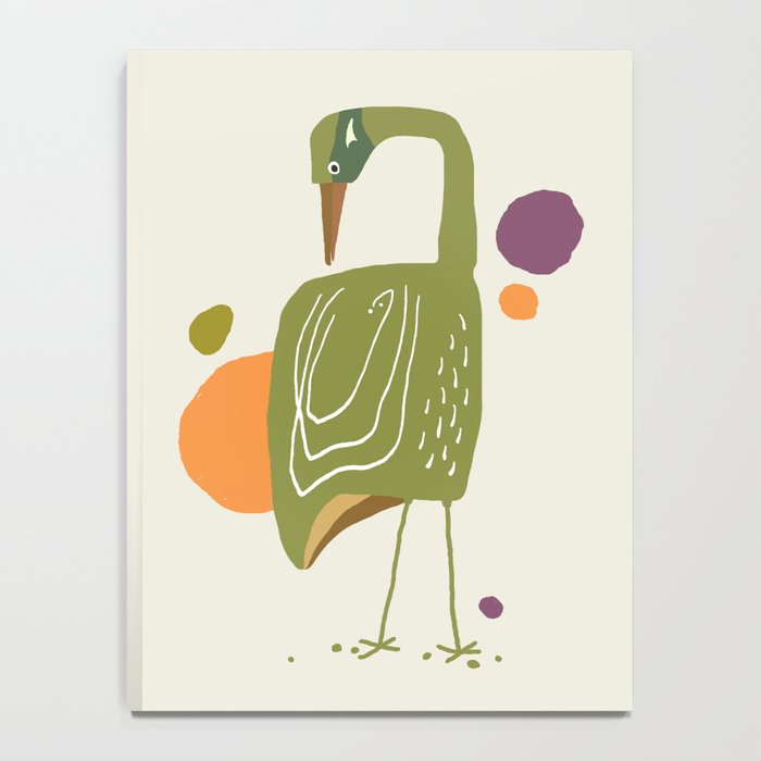 Quirky Brolga Notebook Gallery Image 4