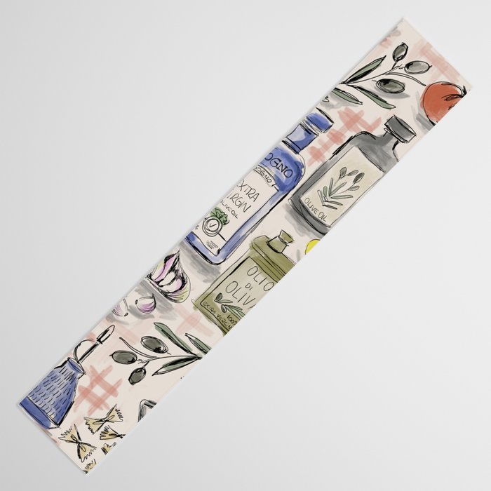 Cucina Italiana Food Recipe Table Runner Gallery Image 3