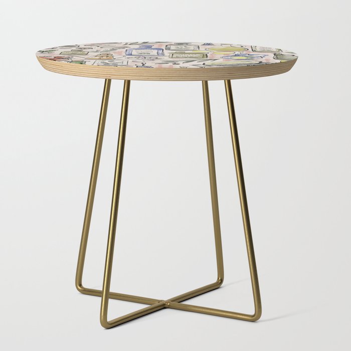 Cucina Italiana Food Recipe Side Table Gallery Image 1