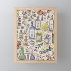 Cucina Italiana Food Recipe Mini Art Print Gallery Image 1