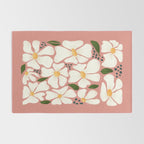 White Daisies On Pink Rug Gallery Image 2