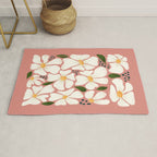 White Daisies On Pink Rug Gallery Image 1