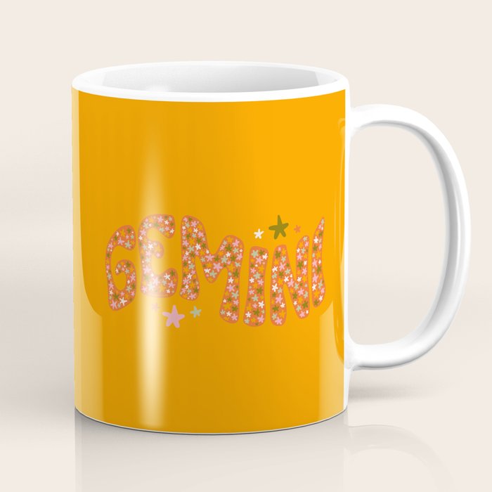 Starry Gemini Coffee Mug Gallery Image 1