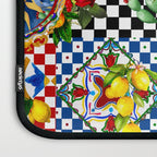 Sicilian sun,majolica,lemon,roses art Laptop Sleeve Gallery Image 3