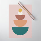 Cat Landscape 196C Wrapping Paper Gallery Image 1