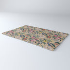 William Morris Birds, Butterflies and Bees Vintage Pattern Rug Gallery Image 3