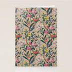 William Morris Birds, Butterflies and Bees Vintage Pattern Stationery Card Gallery Image 2