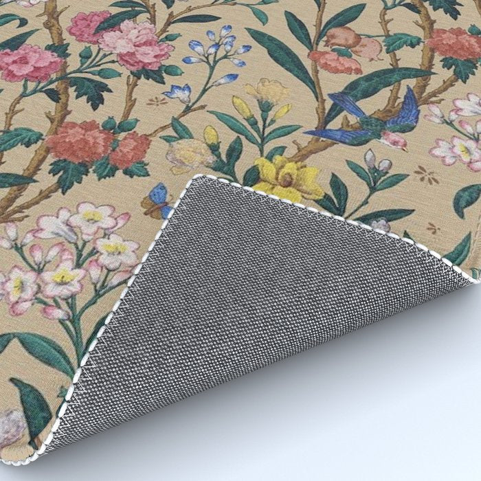 William Morris Birds, Butterflies and Bees Vintage Pattern Rug Gallery Image 4