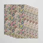 William Morris Birds, Butterflies and Bees Vintage Pattern Wrapping Paper Gallery Image 3