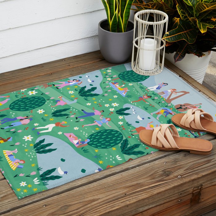 Spring Festival Outdoor Rug Gallery Image 2