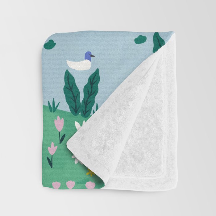 Spring Festival Throw Blanket Gallery Image 3