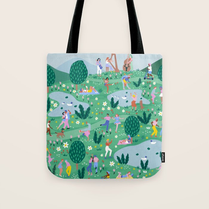 Spring Festival Tote Bag Gallery Image 1