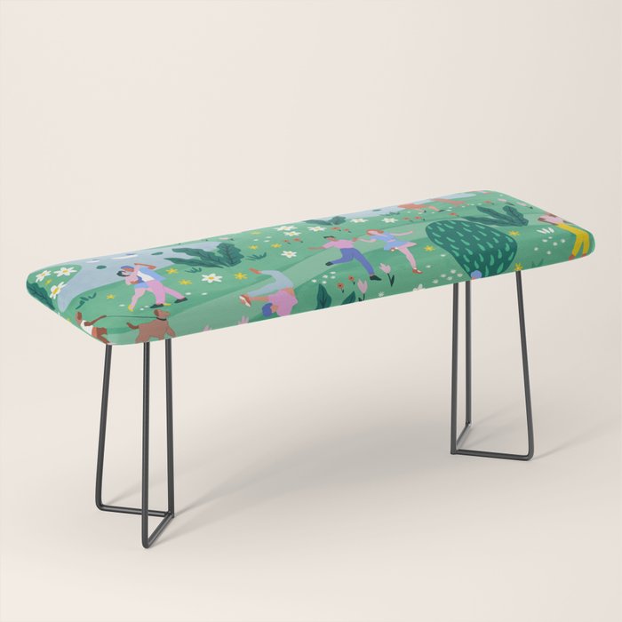 Spring Festival Bench Gallery Image 1